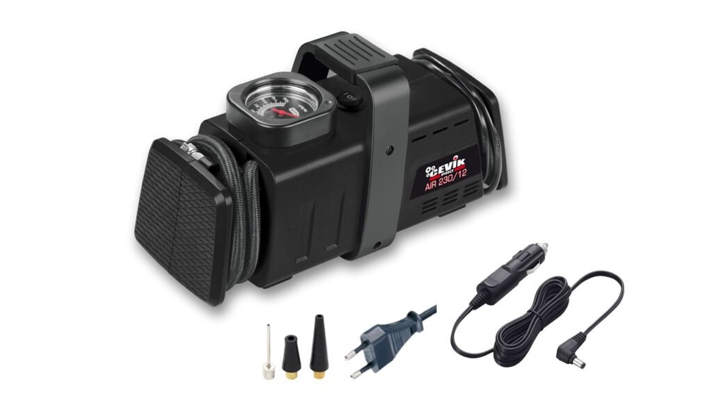 COMPRESOR PORTATIL CEVIK PRO DUAL 230V-12V CA-AIR230/12