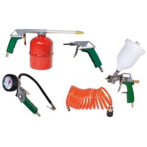 KIT ACCESORIOS COMPRESOR CEVIK PRO 5 PIEZAS CA-CK3300
