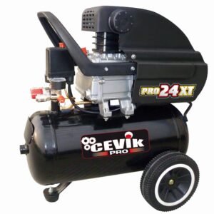 COMPRESOR MONOBLOCK CEVIK PRO 24 LITROS 2,5HP 205 LITROS/MINUTO CA-PRO24XT