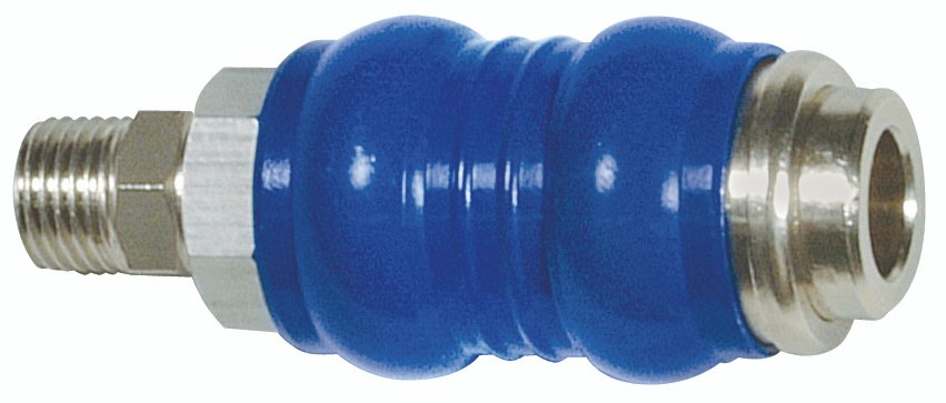 ENCHUFE RAPIDO UNIVERSAL DE SEGURIDAD CEVIK PRO ROSCA MACHO 3/8" CA-470/2