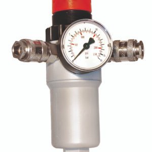 REGULADOR PRESION CEVIK PRO CON MANOMETRO 2 ENCHUFES MACHO DE 1/2" CA-950/2