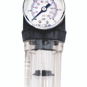 FILTRO REGULADOR CEVIK PRO CON MANOMETRO 1/4" PARA COMPRESOR CA-922
