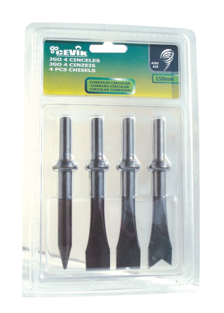 KIT 4 CINCELES CEVIK PRO NE-KN6B