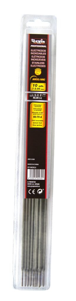 BLISTER 10 ELECTRODOS INOX CEVIK PRO 3.25MM