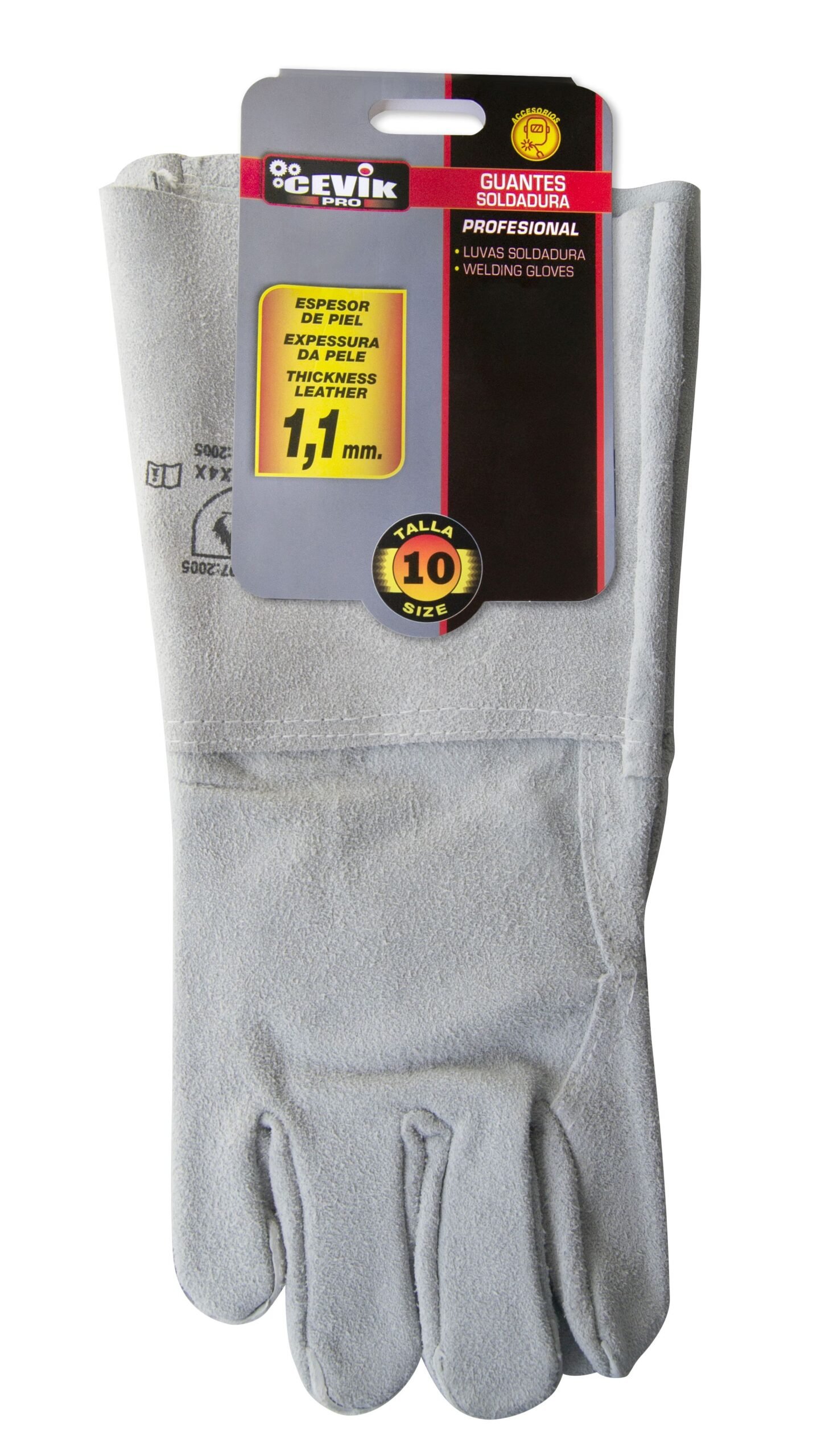 GUANTE SOLDADOR CEVIK PRO SERRAJE T-10