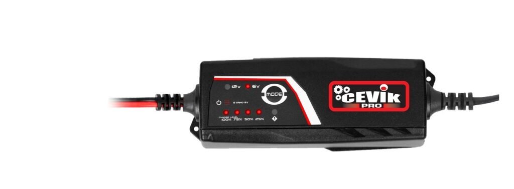 CARGADOR BATERIA CEVIK PRO 6/12V 1.1AMPERIOS SP-LEM61211