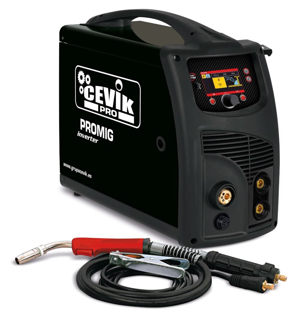 SOLDADOR INVERTER CEVIK PRO MIG/TIG/MMA 220 AMPERIOS PULSADA CE-PROMIG250PUL