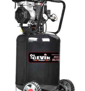 COMPRESOR VERTICAL SILENCIOSO CEVIK PRO SIN ACEITE 50 LITROS 1,5HP CA-PRO50SVT