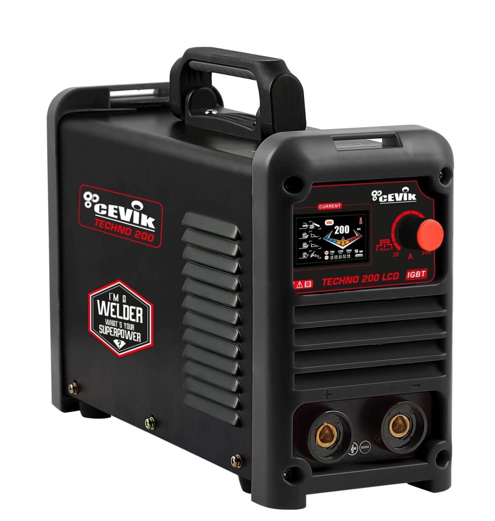 SOLDADOR INVERTER CEVIK PRO 200 AMPERIOS PANTALLA LCD CE-TECHNO200LCD