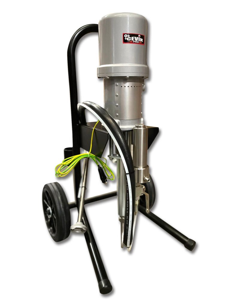 EQUIPO AIRLESS CEVIK PRO INOX RELACION 30:1 ASPIRACION RIGIDO BT-PRO30-1SUCC