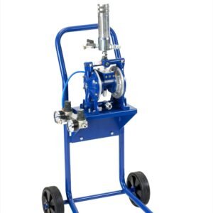 BOMBA NEUMATICA CEVIK PRO DOBLE MENBRANA 36 LITROS/MINUTO CON CARRO BT-213602