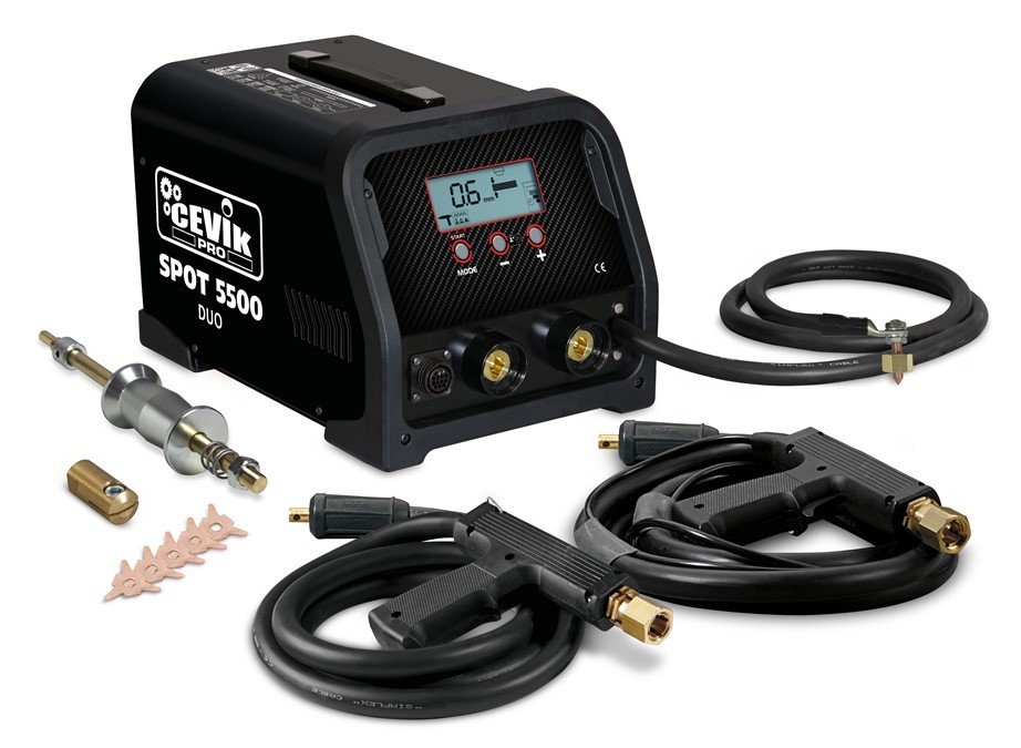 REPARACION CHAPA CEVIK PRO SPOT5500 DUO 230V 3800 AMPERIOS CE-SPOT5500DUO