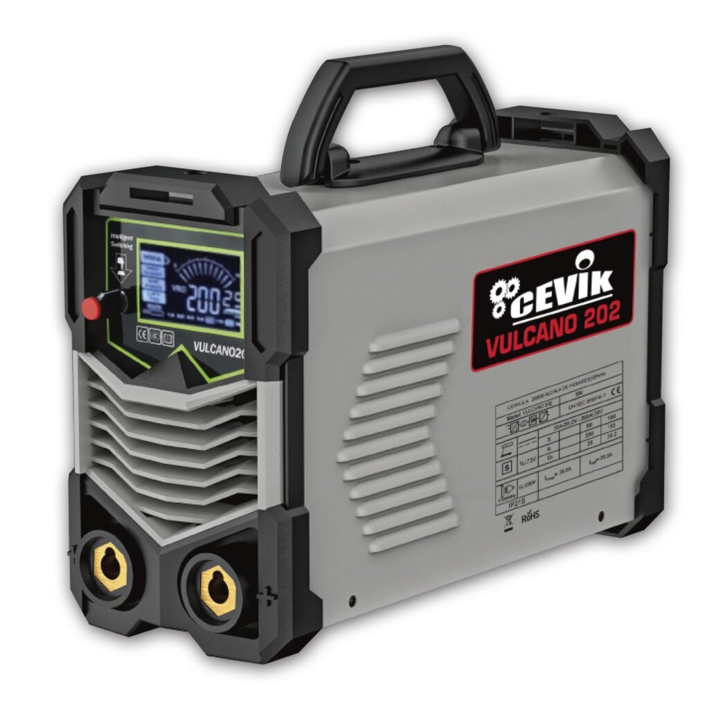 SOLDADOR INVERTER CEVIK PRO MMA 200 AMPERIOS CE-VULCANO202