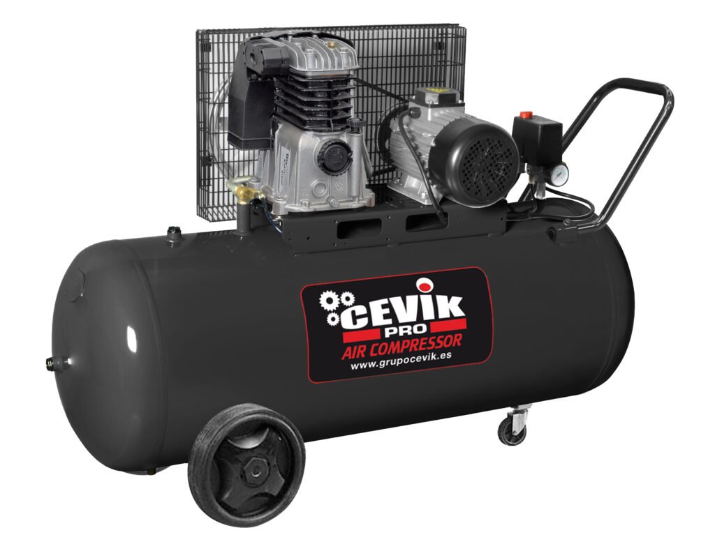 COMPRESOR CORREA CEVIK PRO 200 LITROS 3HP TRIFASICO 400V CA-PRO200-3TF
