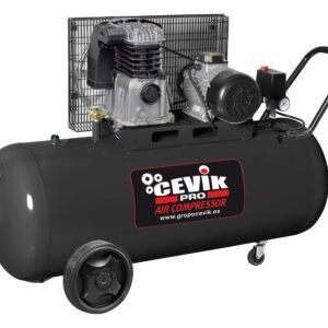 COMPRESOR CORREA CEVIK PRO 150 LITROS 3HP MONOFASICO 230V CA-PRO150-3MF