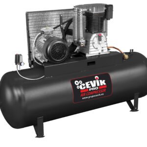 COMPRESOR CORREA CEVIK PRO ESTACIONARIO 500 LITROS 10HP TRIFASICO 400V CA-PRO500-10TF