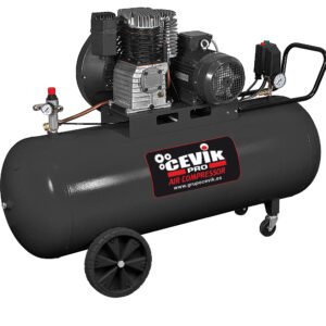COMPRESOR CORREA 200L 4HP 230V CEVIK PRO CA-PRO200-4MF