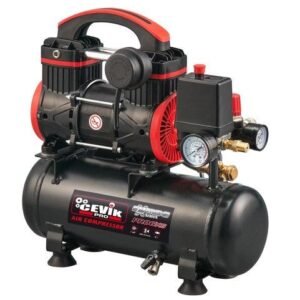 COMPRESOR SILENCIOSO CEVIK PRO EXTREME 6 LITROS 1HP CA-PRO6XS