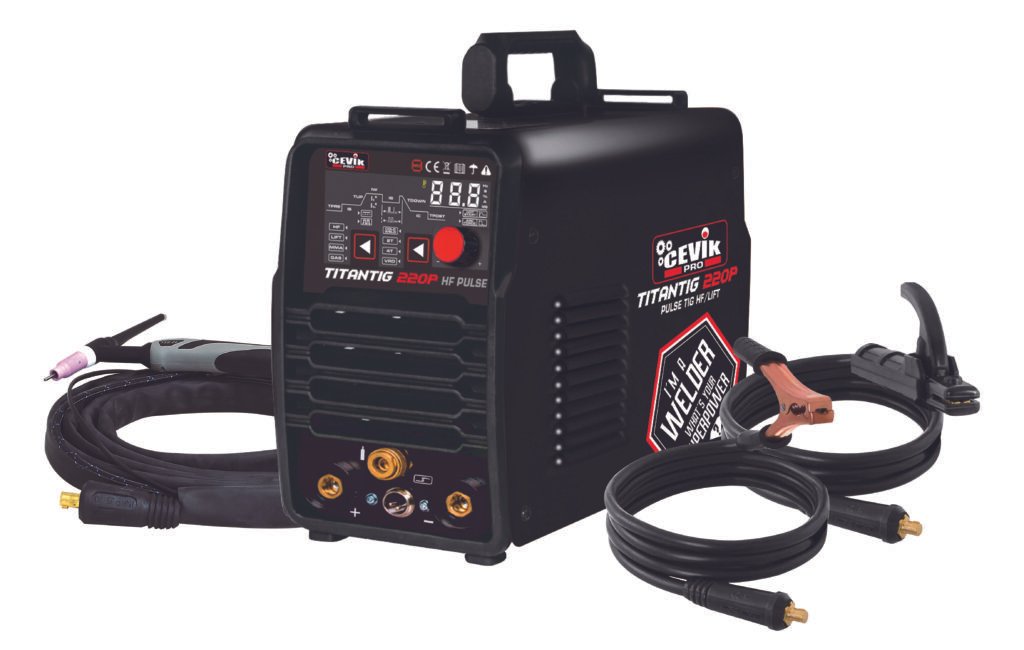 SOLD INVERTER TIG HF PULSE 220A CEVIK PRO CE-TITANTIG220P