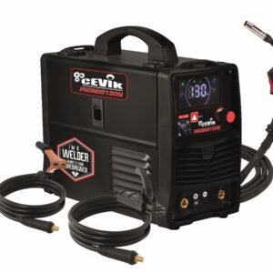 SOLDADOR INVERTER CEVIK PRO 3EN1 HILO S/GAS-TIG-MMA 130 AMPERIOS CE-PROMIG130N