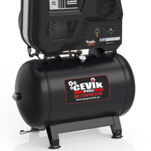 COMPRESOR SILENT CORREAS 7.5Hp 270L CEVIK PRO CA-SILENT75-270